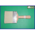 (SHSY-0332) White Bristle Plain Wooden Handle Paint Brush